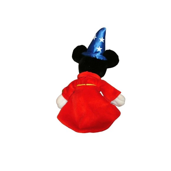 Walt Disney World Plush Mickey Mouse Fantasia 13" Tall Stuffed Toy Animal - Picture 4 of 8